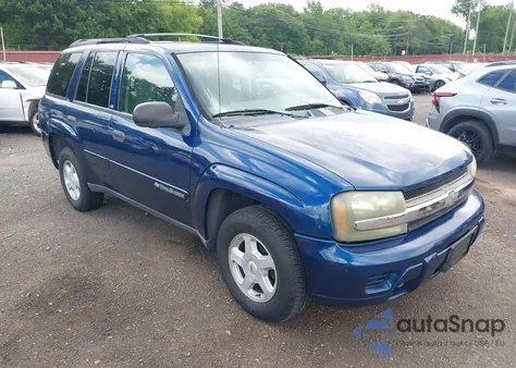 2002 Chevrolet Trailblazer Ls z USA, uszkodzony, nr VIN 1GNDT13S622379905